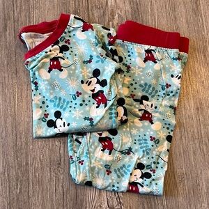 Little Sleepies Mickey Mouse Holiday Set